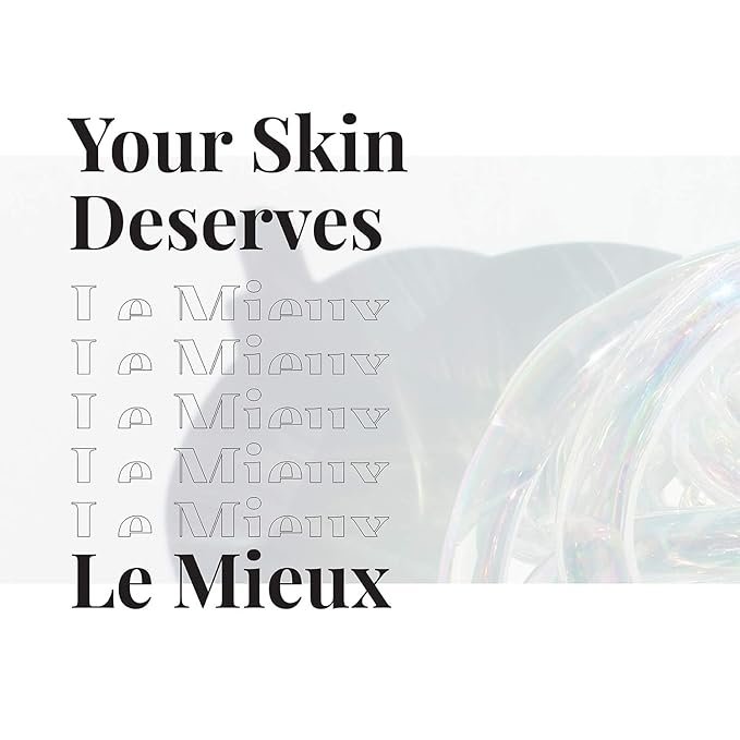Le Mieux Exfoliating Cleansing Gel - Deep Pore Lactic & Salicylic Acid Face Wash with Hyaluronic Acid & Aloe, Ideal for Oily or Blemish-Prone Skin, No Parabens or Sulfates (6 oz / 180 ml)