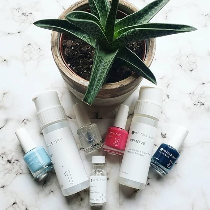 Dazzle Dry Nail Lacquer Step 3 - A Full coverage 0.5 fl oz cream. (The Duchess, 0.5 Fl Oz (Pack of 1))