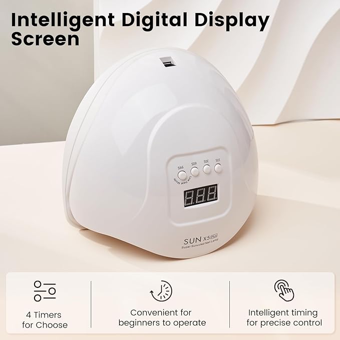 Acrylic Nail Kit for Beginners: Monomer Acrylic Nail Liquid Powder with Practice Hand U V Light Drill French Tips for Nail Starters with Everything Home Salon Gift Set