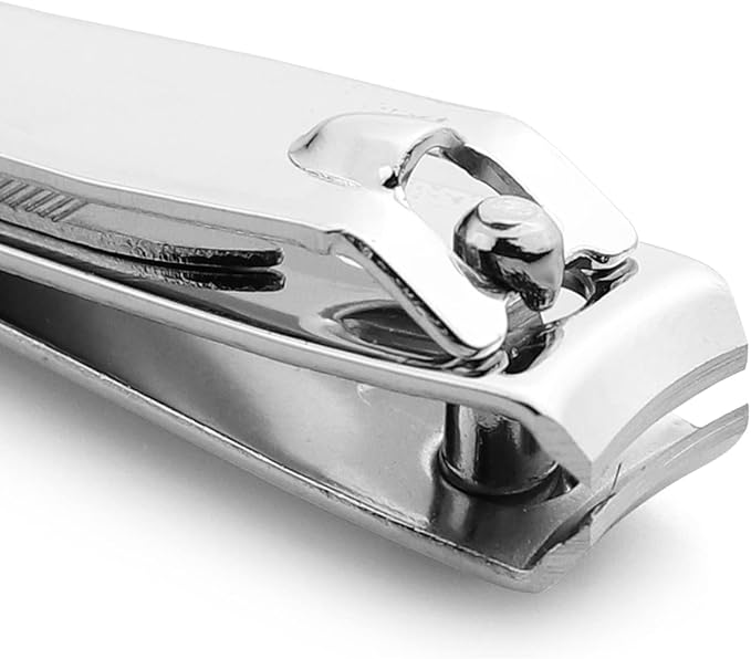 Thickened Stainless Steel Nail Clippers with Nail File, Nail Clippers Bulk,Bulk Nail Clippers for Homeless Individually Wrapped, for Homeless,Shelter, Air Bnb, Hotel 2.3inches (50 PCS)