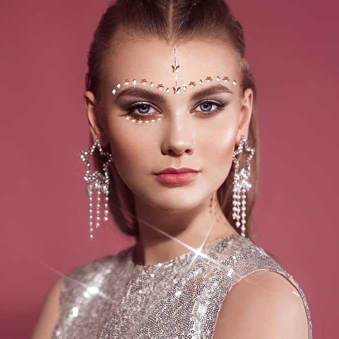 10000 Pcs Transparent AB Crystal Flatback Rhinestones Set for Nail, Art, Crafts, Makeup, Tumblers Glitter Round with Tweezers and Picking Pen