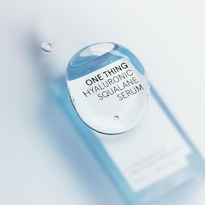 ONE THING Hyaluronic Squalane Serum (1.69 fl.oz / 50ml), Korean Skincare, Hyaluronic Acid, Moisturizing, Oil-moisture Balance, Moisture Inner Dry