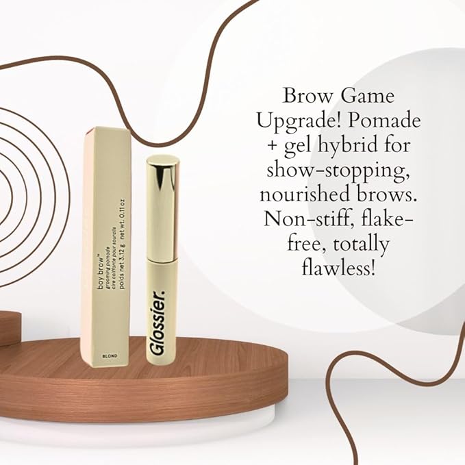 Glossier Boy Brow Volumizing Eyebrow Gel-Pomade - Blond - Light-Medium Blond