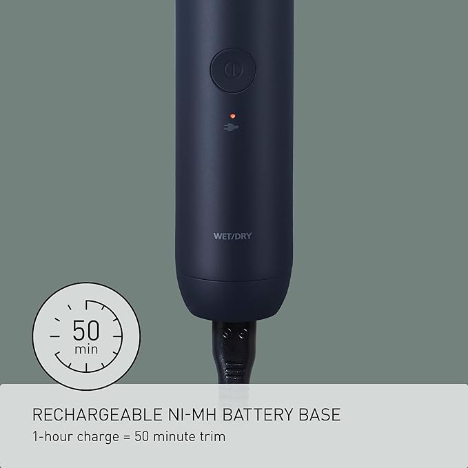 Panasonic MultiShape Electric Trimmer for Beard and Hair, 39 Adjustable Cutting Lengths and Advanced Blade System, Cordless Waterproof Wet/Dry Clipper for Men - ER-ACKN1-HB