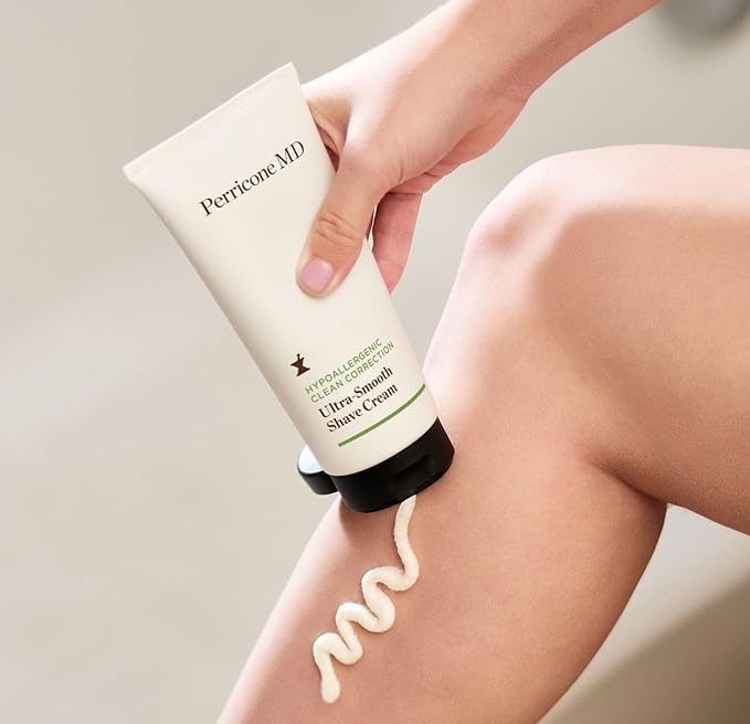 Hypoallergenic Clean Correction Ultra-Smooth Shave Cream, 6 fl. oz.