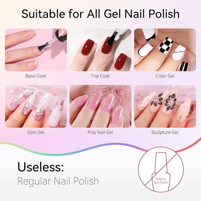 Makartt UV Nail Lamp, LED Light for Gel Polish 36W Nails Curing Dryer with 4 Timer Setting Display Auto Sensor, Professional Flash Cure Lamp for Salon & Home