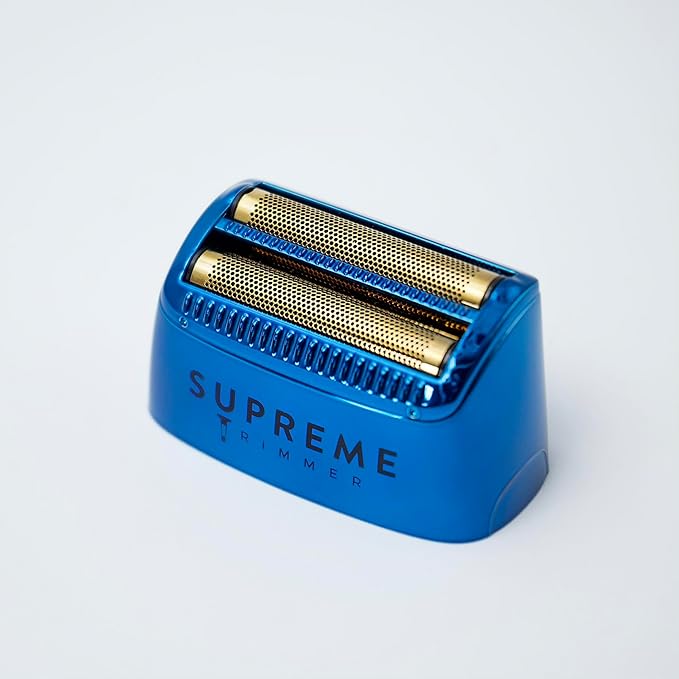 Supreme Trimmer Replacement Foil & Cutter SB55 | Hypoallergenic Foil for Crunch Lite STF600 | Blue