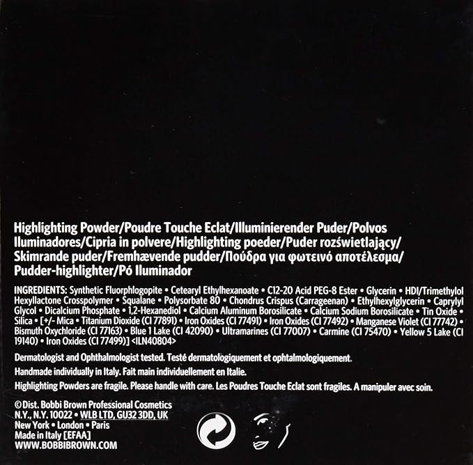 Bobbi Brown Highlighting Powder, Pink Glow, 0.28 Ounce