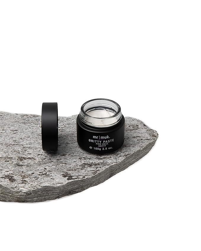Mr MUK Strong Gritty Finish Texturizing & Reworking Paste - 100g | Ultimate Firm Hold Hair Styling for Men | Water Soluble & No Flaking