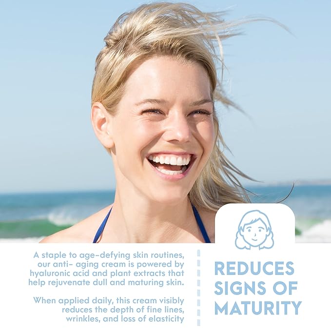 Anti-Aging Face Cream with Hyaluronic Acid 1.7oz