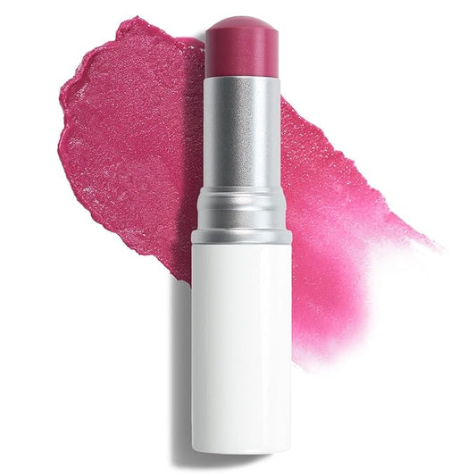 hince True Dimension Radiance Balm 10g - Shimmer Glow Face Highlighter Stick, Translucent Colors, Cream Blush Stick, Glass Skin in a Balm, Korean Beauty, Natural Makeup (LIL MAUVE, TP006)