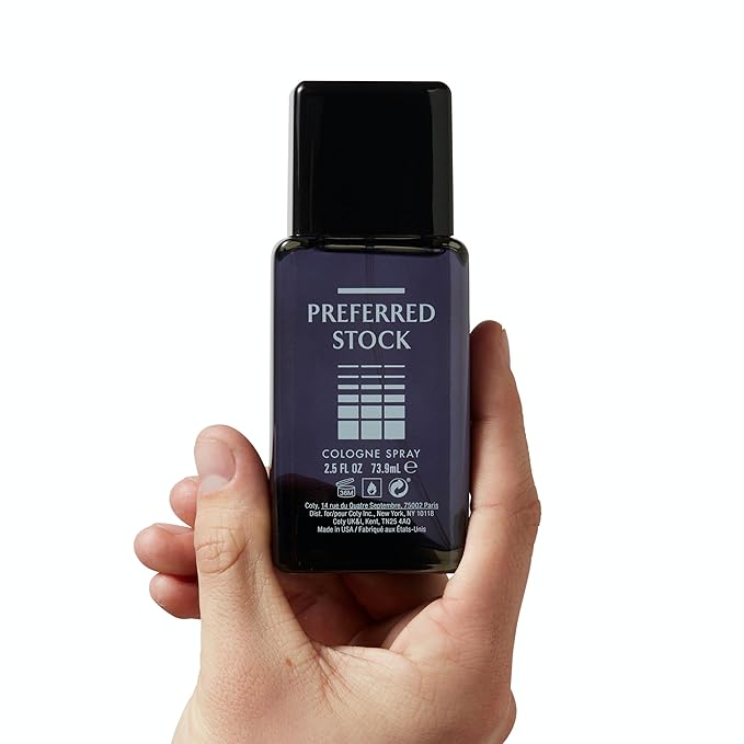 Stetson Preferred Stock by Scent Beauty - Cologne Spray for Men - Leathery, Woody, and Casual Aroma with Fragrance Notes of Cypress, Balsam Fir, and Sandalwood - 2.5 Fl Oz