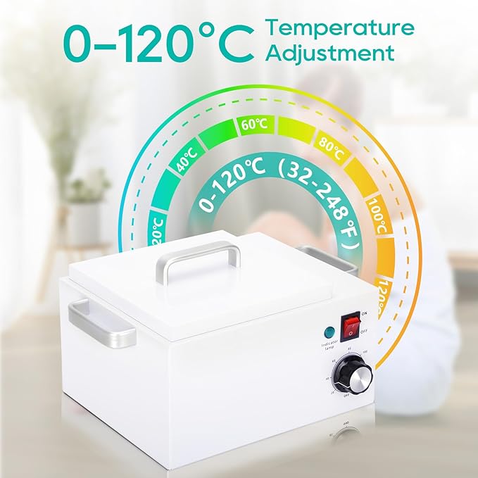 5.5Lbs Professional Wax Warmer for Hair Removal with 0-120C Temperature Control, Large Wax Pot for Salon and Self-use, Gift