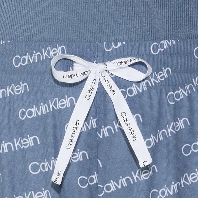 Calvin Klein Womens 2 Piece Fleece Pajama Set