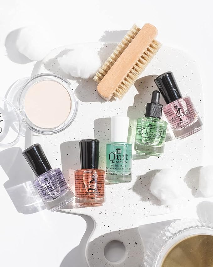 duri Top Coat and Cuticle Treatment Combo, Brush'n GO Dry & Shine Speedy Top Coat and Herbatherapy Thyme Infused Cuticle Treatment Drops