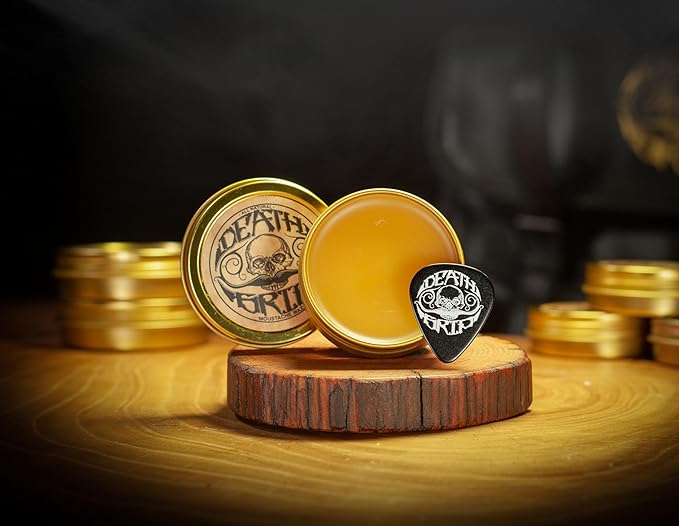Death Grip Extra Strong Mustache Wax, Night Fury Mustache Wax Remover Oil, and Comb Set