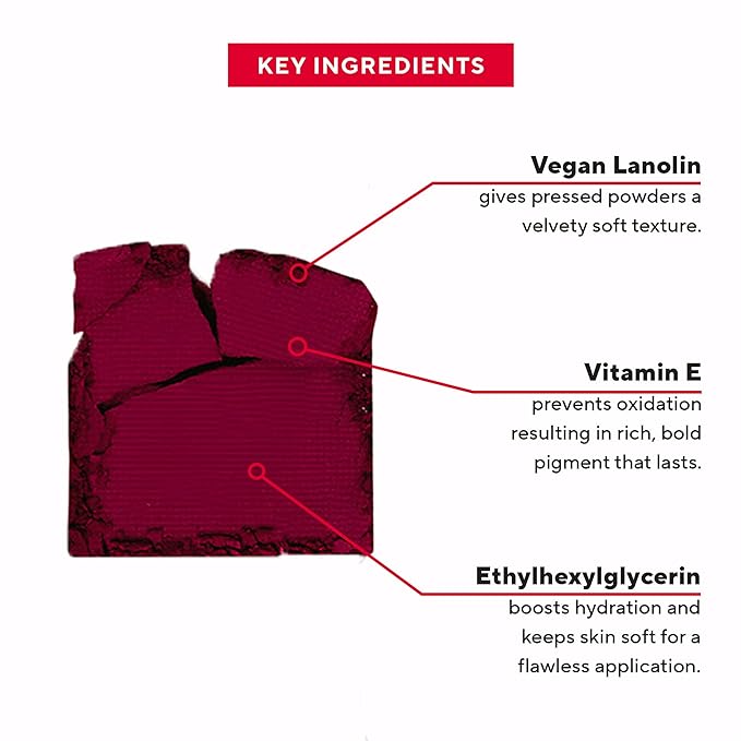 Mirabella True to You Metallic Eye Makeup Palette - 18 Colors of Talc Free Eyeshadow Primer Included & Highly Pigmented Eyeshadow Palette Kit w/Matte & Shimmer Shades - Buff