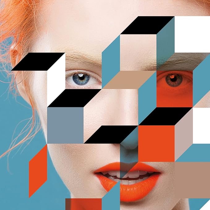 Nouba Quattro Eye Shadow Palette Set - Buildable Colorful Eye Makeup with Pigmented Matte, Velvety Shimmer Finish Rich Rainbow Smokey Eye (Color 644)