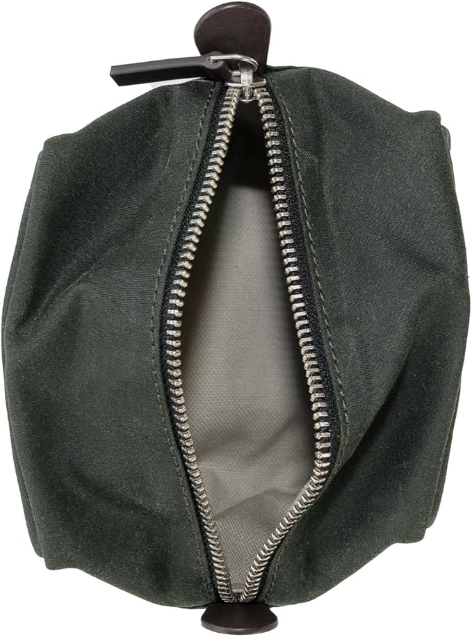 Kolo Parker Medium Weatherproof Toiletry Case, Cable Bag, Travel Pouch, Sage