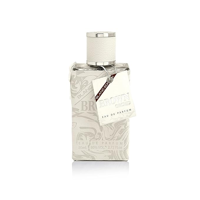 Fragrance World – Brown Orchid Blanc Edition 80 ML Men’s Perfume with 50ml Deo | An Aromatic Signature Fragrance Perfumes For Men I Luxury Niche Perfume Made in UAE