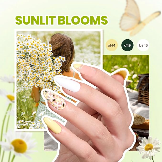 Beetles Gel Nail Polish Kit with U V Light 53 Pcs Emotional Spectrum 32 Colors Gel Polish Nail Kit with Base and Matte&Glossy Top Coat Soak Off Pink Red Color All Season Manicure Tools Decoration Plus