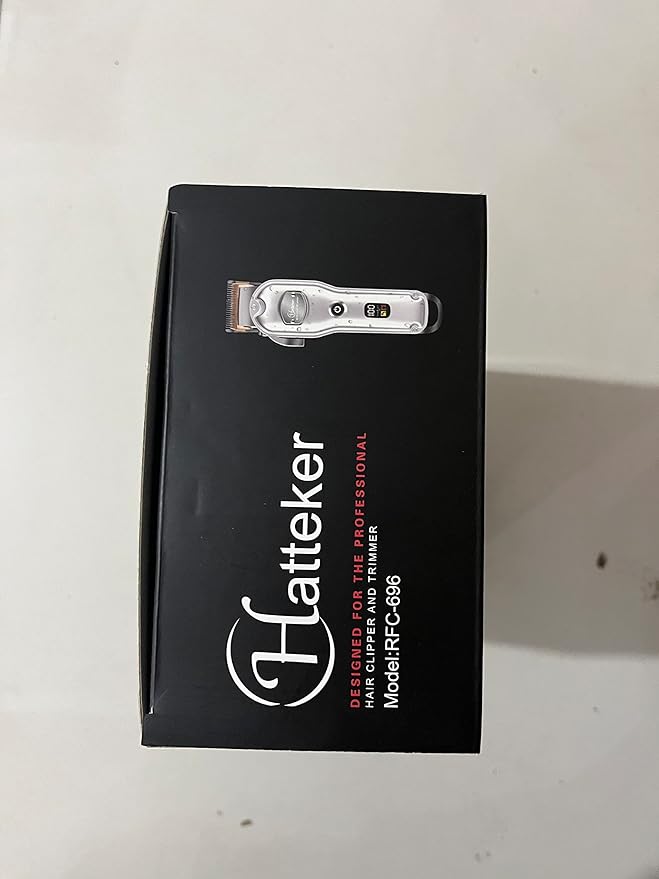 Hatteker Hair Clipper for Men IPX7 Waterproof Cordless Barber Clipper for Hair Cutting Kit with T-Blade Trimmer Beard Trimmer Kids Clipper Professional USB Rechargeable