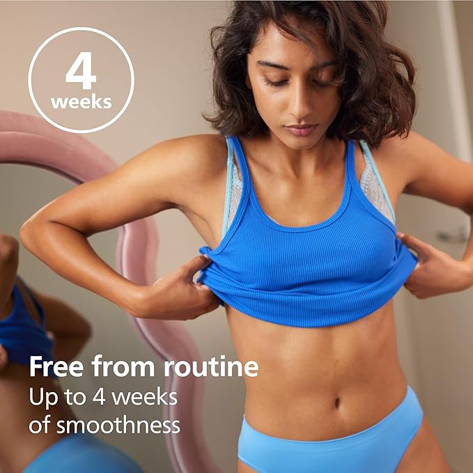 Philips Epilator Series 2000, Corded Epilator for Legs and Body, Hair Removal Device for Women, Model BRE227/00