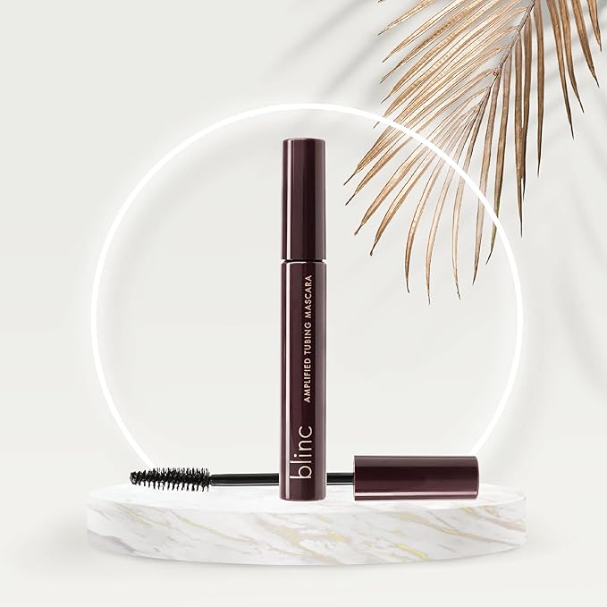 Blinc Amplified Tubing Mascara, Ultra-Longwearing Washable Mascara, Soft-Glam Volumizing, Lengthening and Defining Mascara, Gluten-Free and Cruelty-Free, 9mL / 0.30 Fl. OZ