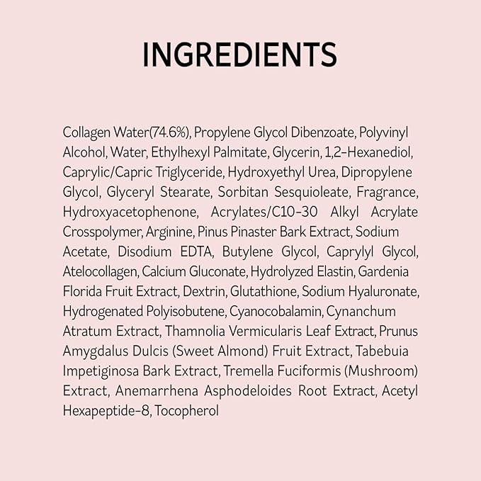 PESTLO Baby Collagen Glow Mask - Korean Peel Off Mask Skincare Infused with Reallagen/T3 Vegan Collagen, Aginon, Volufiline, for Elasticity, Firmness, Glass Skin, & Optional Overnight Use, 2.36 fl.oz