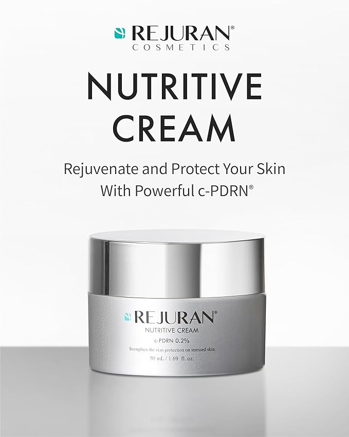 REJURAN® Nutritive Cream, c-PDRN® - Nourishing and Hydrating Facial Moisturizer for Youthful Skin, Clinically Developed Korean Skin Care (1.69 fl oz)