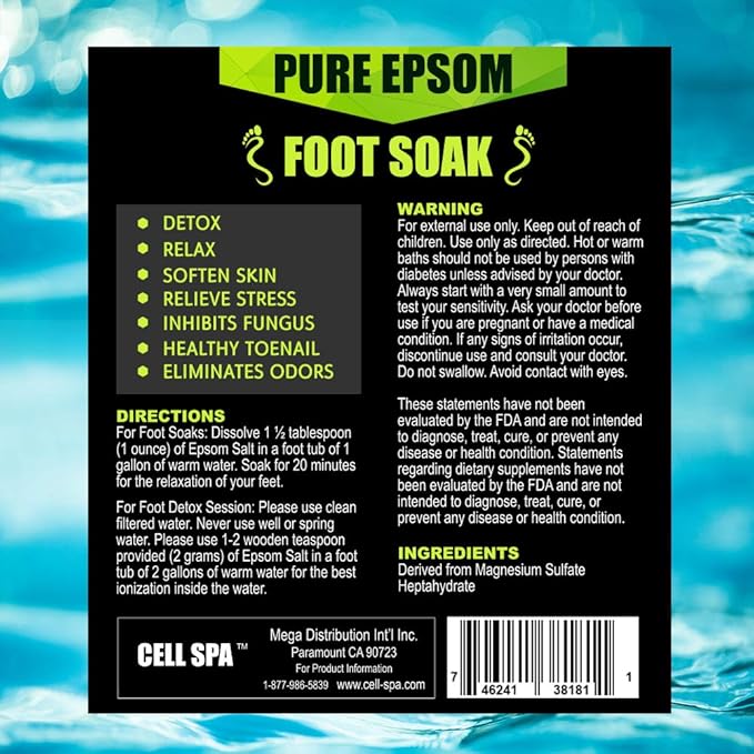 2 Pack CS-900 Twice Powerful 6.5" x 5.5" Ion Detox Foot Bath Arrays Coil Stainless Steel Aqua Ionic Cleanse Array Compatible With Most 1/4" Plug Type Detox Machines (UNSCENTED)