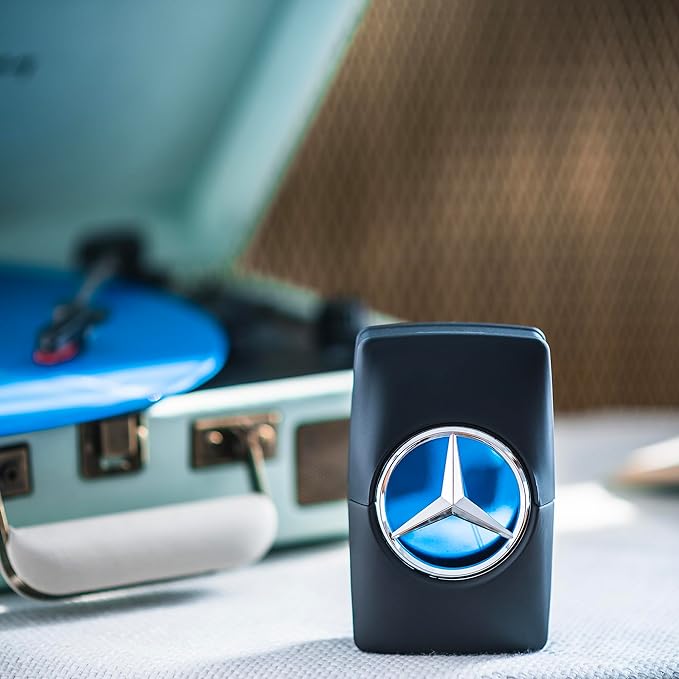 Mercedes-Benz Man - Elegant Fragrance Set With Sensual, Floral, Woody Notes - Mesmerize The Senses With Original Luxury Men’s Fragrance Gift Set - Endless Day Through Night Scent Payoff - 3 Pc