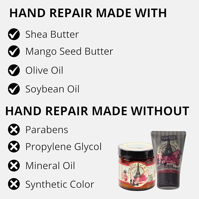 Ruby Red Bundle: Instant Hand Repair (3 oz), Mini Instant Hand Repair (1 oz), Argan Body Oil (0.27 oz)