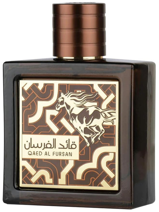 Lattafa Qaed Al Fursan Untamed - Sweet, Warm & Spicy, Amber, Aromatic - Eau De Parfum Long-Lasting Fragrance for Unisex, 3.04 Ounce / 90ml