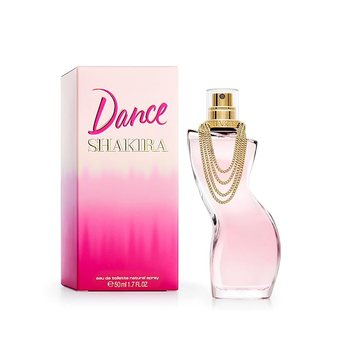 Shakira Perfumes - Dance for Women - Long Lasting - Femenine, Charming and Modern Perfume - Fruity Floral Notes - Ideal for Day Wear - 1.7 Fl Oz