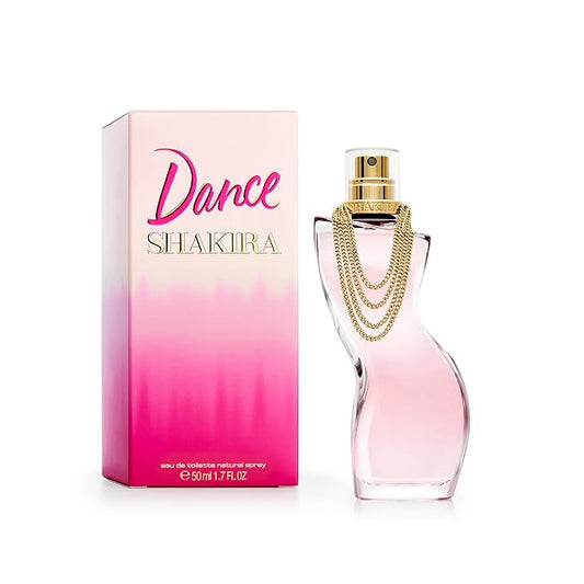 Shakira Perfumes - Dance for Women - Long Lasting - Femenine, Charming and Modern Perfume - Fruity Floral Notes - Ideal for Day Wear - 1.7 Fl Oz