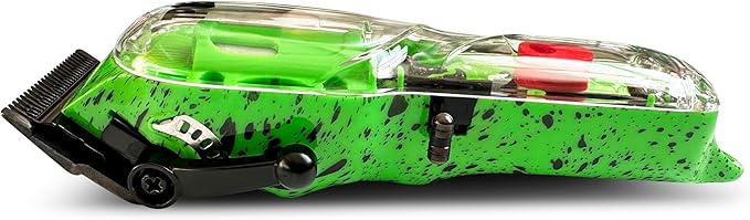 TPOB Slime 2 Professional Hair Clippers Collection (Green with Splatts and XO Blade)