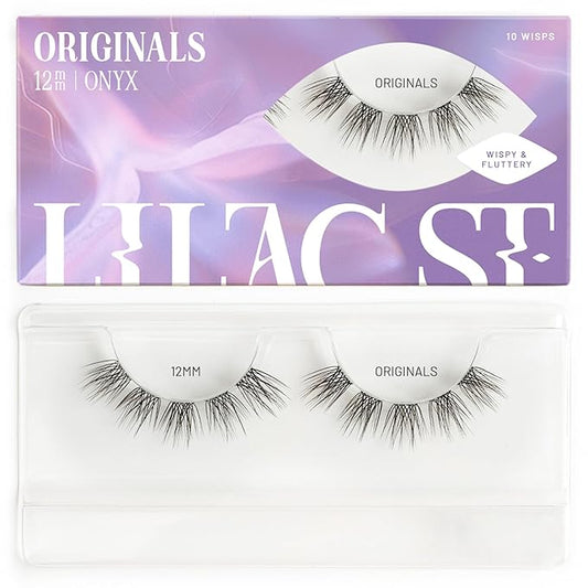 Lilac St - Originals Natural Faux Eyelash Clusters (12mm) - Soft, Natural Look - DIY Lash Extension Wisps - Lightweight & Lifelike - Lasts 10 Days - Cruelty Free, Vegan, Women Founded - 10 Lashes