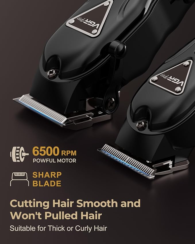 Hair Clippers for Men Professional, Cordless Clipper and Trimmer Set, Clippers for Hair Cutting Kit with Long Battery Life, Electric Hair Trimmer for Family Barber Kids Use