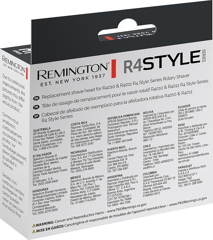 Remington Replacement Shaver Head Compatible with Remington R4 Style Series Rotary Shaver