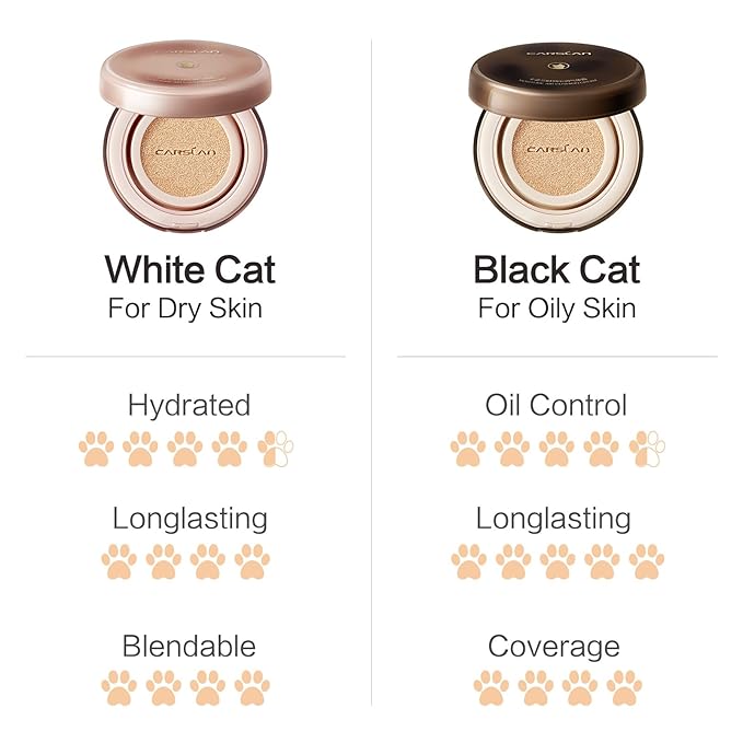 Moisture Air Cushion Cream Face Foundation Makeup, Lightweight, Full Dewy Coverage, Builable Glow, Finish Foundation with Hyaluronic acid, P02 Fair For Dry Skin (Refill Included)