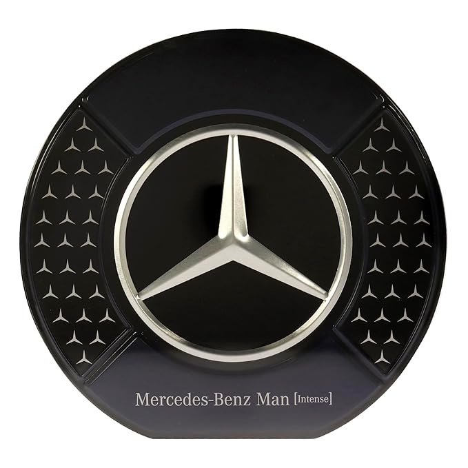 Mercedes-Benz Intense Gift Set Perfumes for Men - Includes 2.7 oz Eau de Toilette Spray and 2.6 oz Deodorant Stick - Woody Scent - Opens with Notes of Pear - Evokes Power and Sensuality - 2 pc