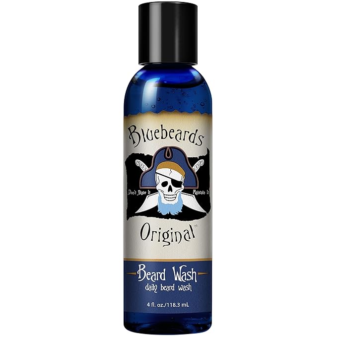 Beard Wash for Men, 4 oz. - Natural Beard Wash and Beard Moisturizer, Infused with Aloe & Lime - Deeply Cleans, Softens, and Conditions Your Beard and Skin Underneath - Made in USA