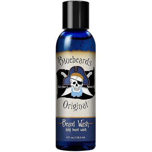 Beard Wash for Men, 4 oz. - Natural Beard Wash and Beard Moisturizer, Infused with Aloe & Lime - Deeply Cleans, Softens, and Conditions Your Beard and Skin Underneath - Made in USA