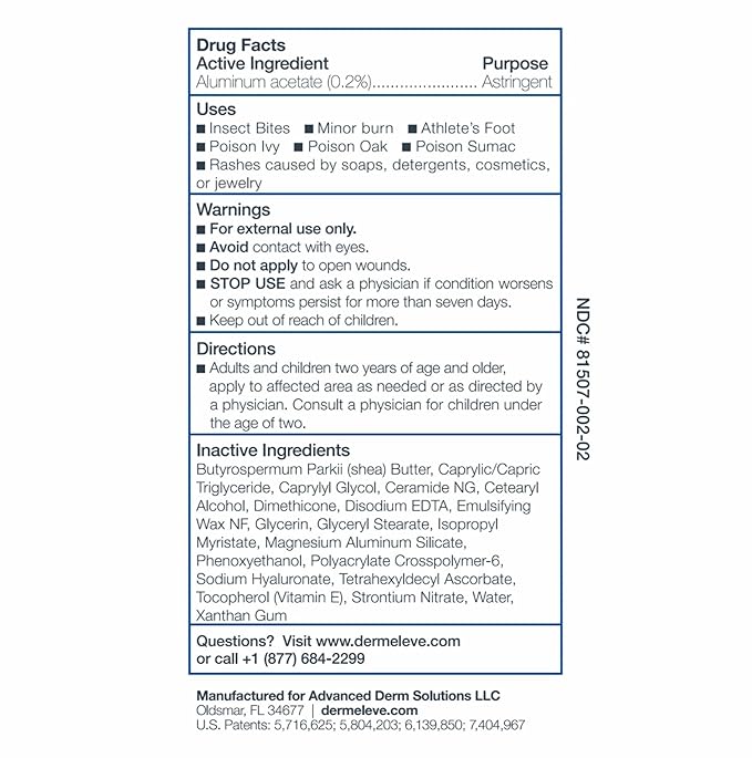 Dermeleve Itch-Free Bundle with 60g Cream and Scalp Serum (2 Items)