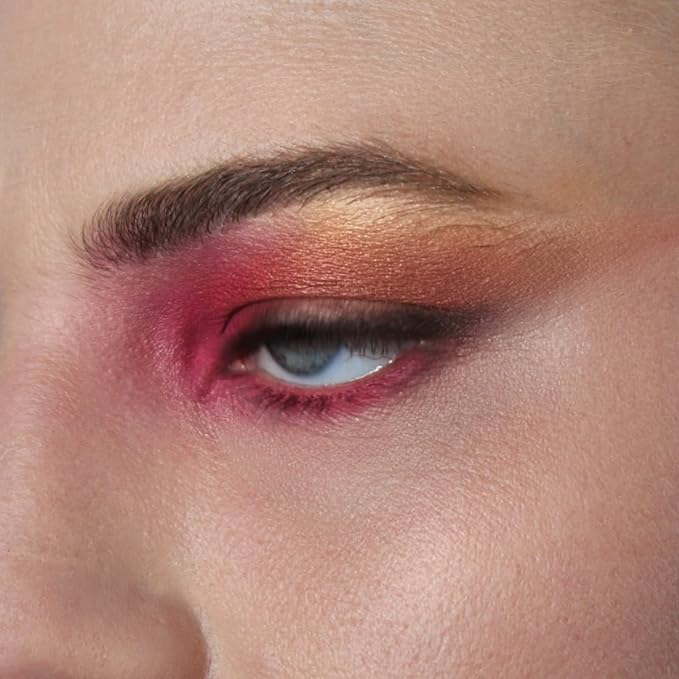 Nouba Quattro Eye Shadow Palette Set - Buildable Colorful Eye Makeup with Pigmented Matte, Velvety Shimmer Finish Rich Rainbow Color Corrector for Shading & Contouring Smokey Eye (Color 632)