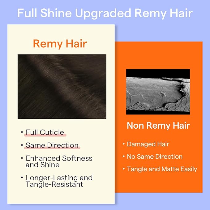 Full Shine 26 Inch Clip in Hair Extensions Human Hair Dark Brown Remy Human Hair Clip in Extensions for Long Hair Soft Straight Hair Extensions Real Human Hair Thick Ends 7 Pcs 150 G