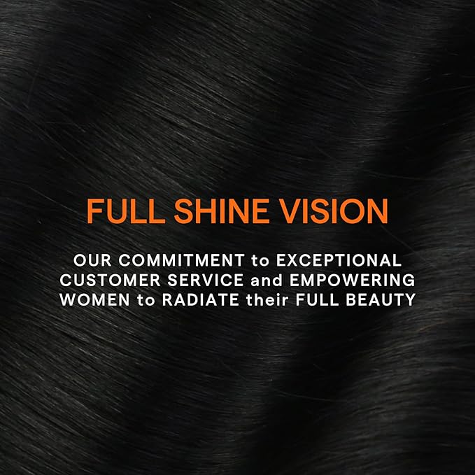 Full Shine Hair Extensions Clip in Human Hair Black 22 Inch Real Human Hair Extensions Clip ins Triple Weft Clip in Human Hair Extensions Straight Thick End 7 Pcs