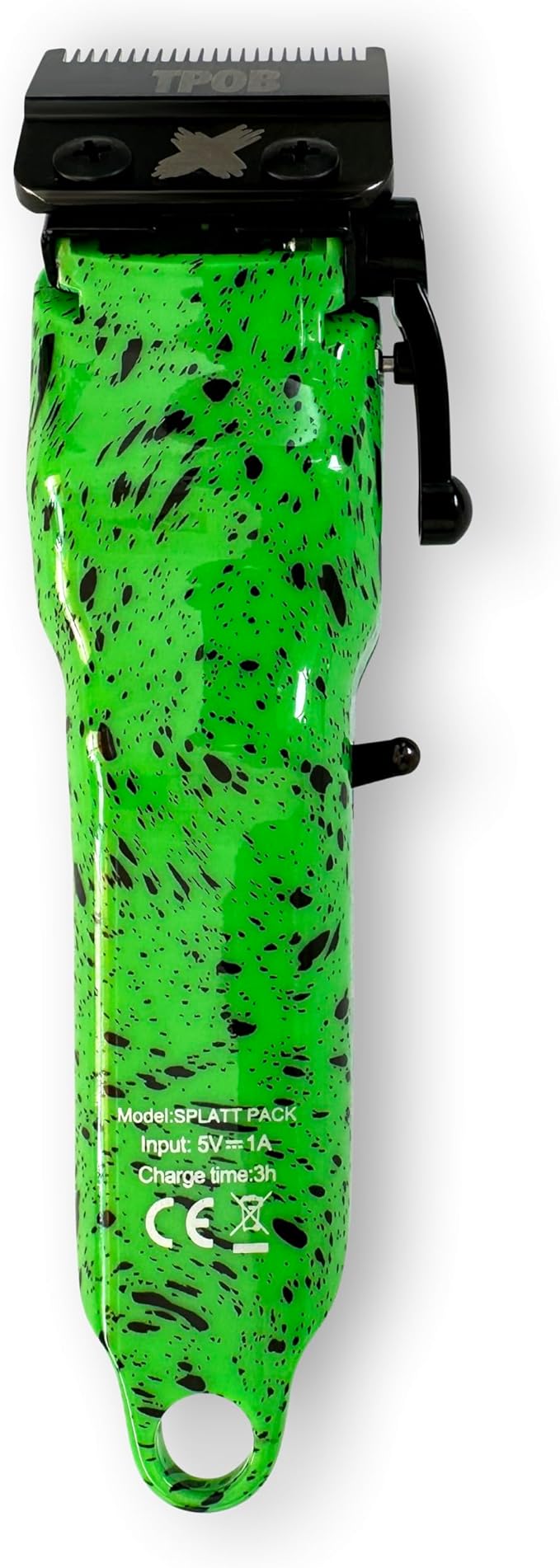 TPOB Slime 2 Professional Hair Clippers Collection (Green with Splatts and XO Blade)