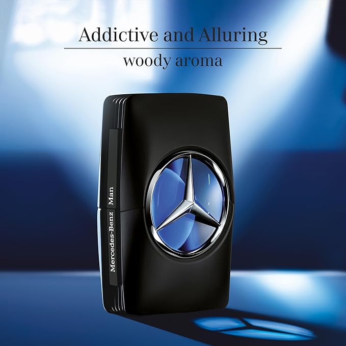 Mercedes Benz Man - Fragrance For Men - Notes Of Pear, Geranium And Rosewood - Thrills And Captivates The Senses - Suitable For Any Occasion - Intense And Long Lasting Wear - 6.7 Oz EDT Spray